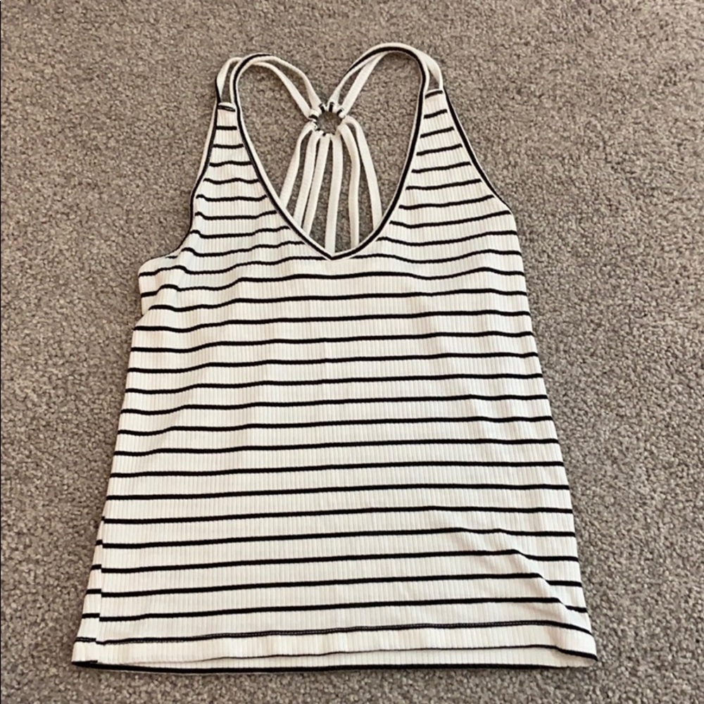 Striped tank top